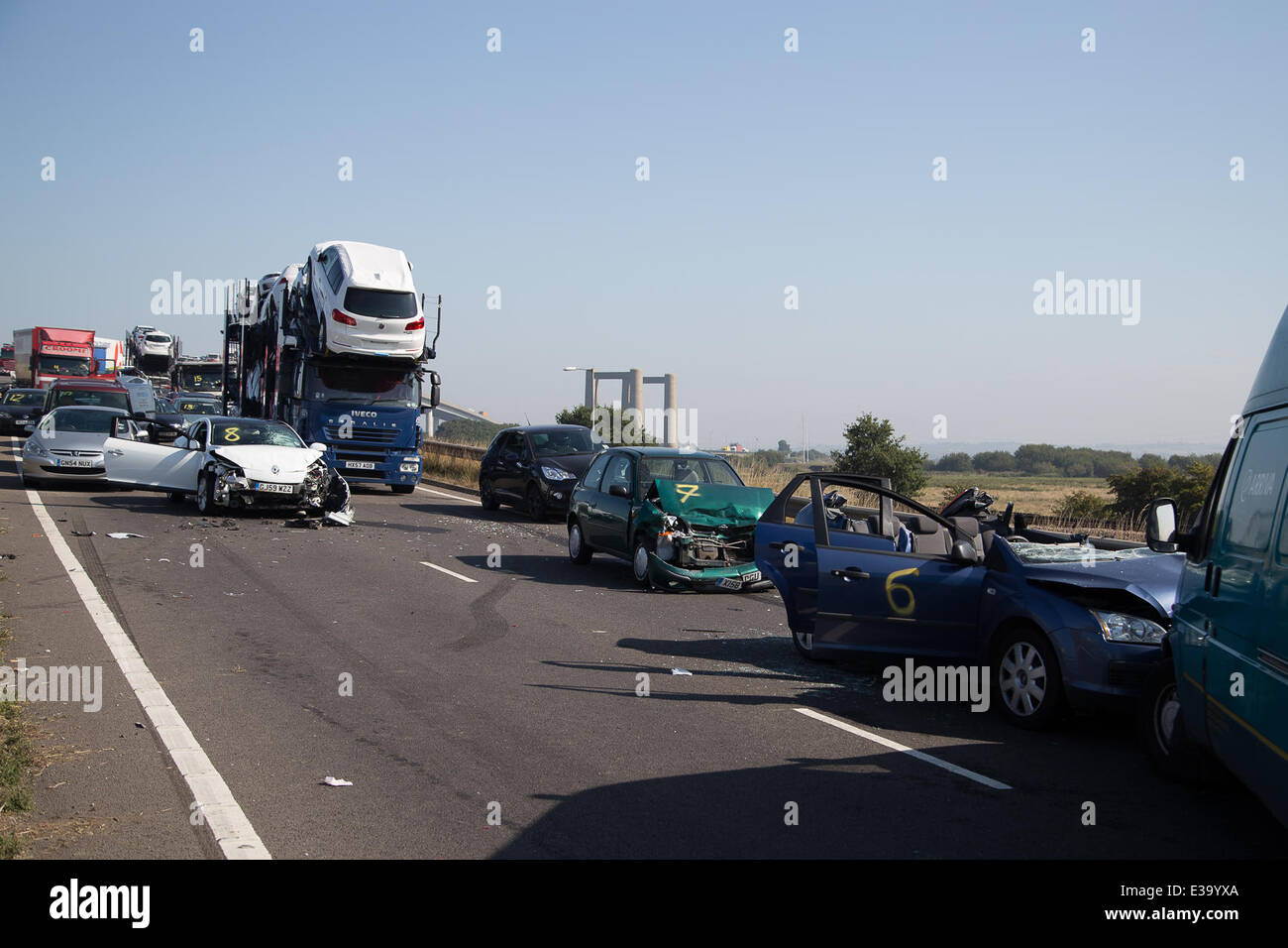 A249 sheppey crossing hi-res stock photography and images - Alamy