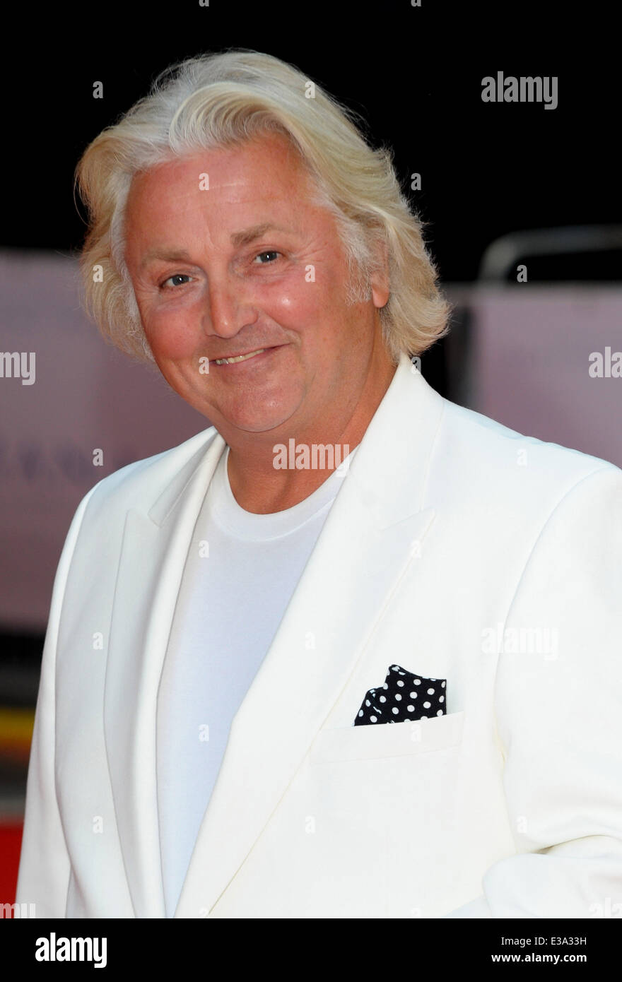 World Premiere of 'Diana' held at the Odeon Leicester Square - Arrivals  Featuring: David Emanuel Where: London, United Kingdom When: 06 Sep 2013 Stock Photo