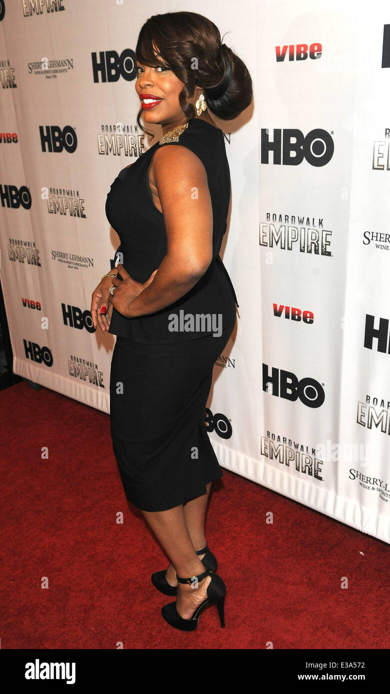 Sean 'Diddy' Combs hosts HBO's 'Boardwalk Empire' Season 4 premiere event - Arrivals  Featuring: Niecy Nash Where: Los Angeles, Stock Photo