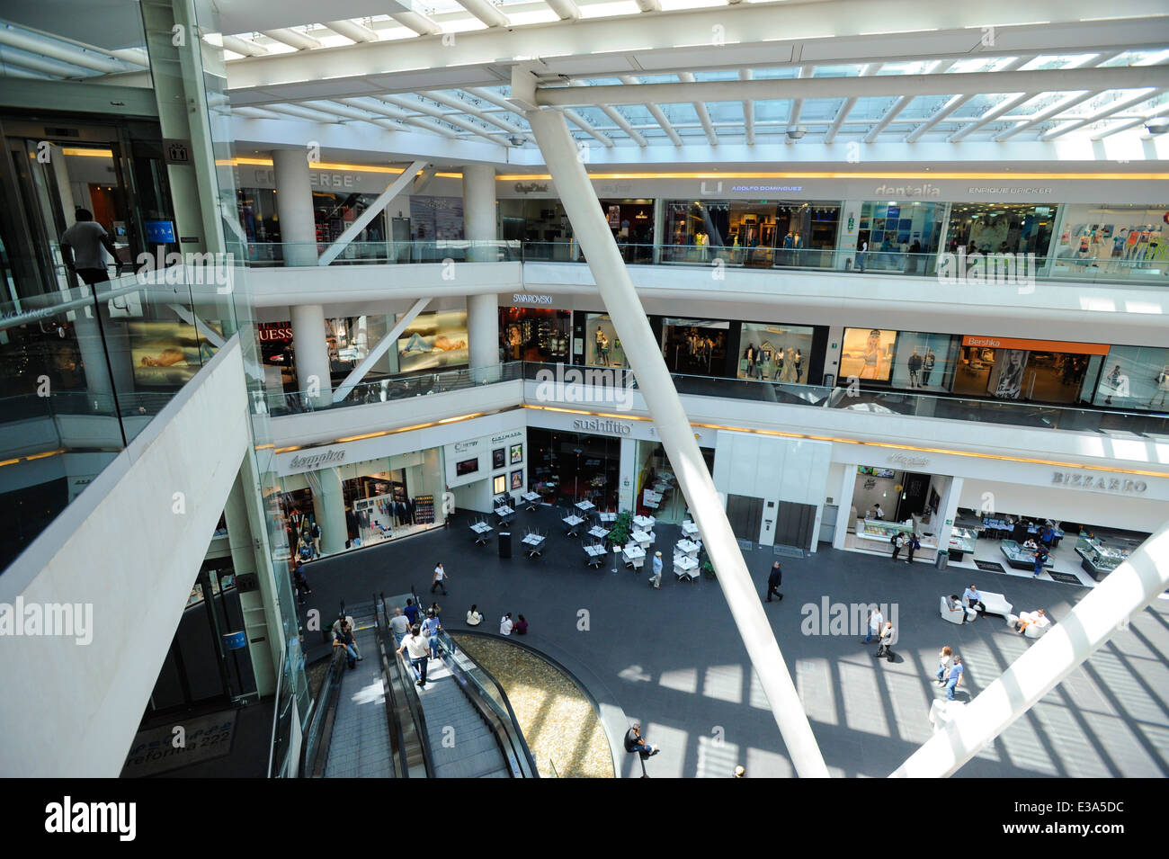 Reforma 222 shopping mall in the upscale Zona Rosa neighborhood of