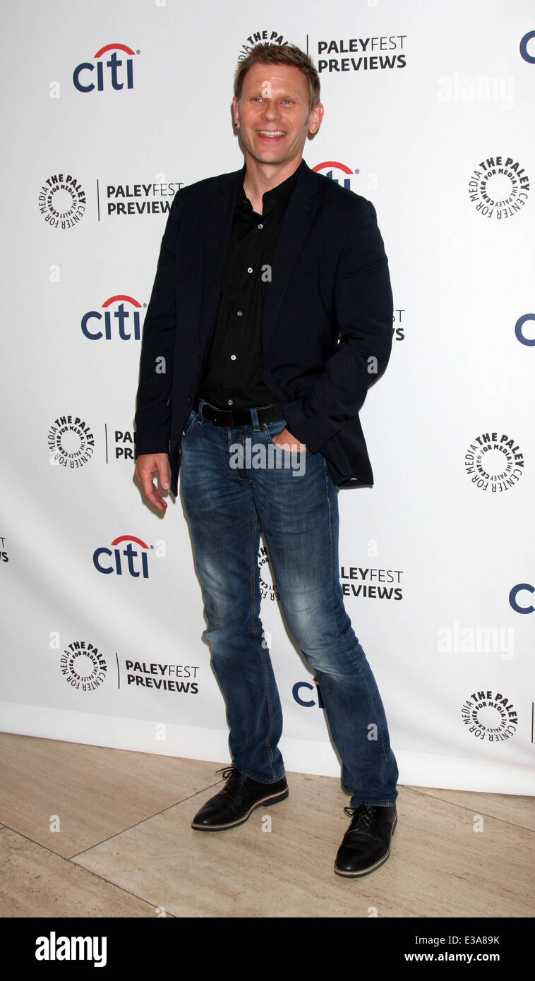PaleyFEST Fall TV Preview - CW - The Tomorrow People  Featuring: Mark Pellegrino Where: Beverly Hills, CA, United States When: 08 Sep 2013 Stock Photo