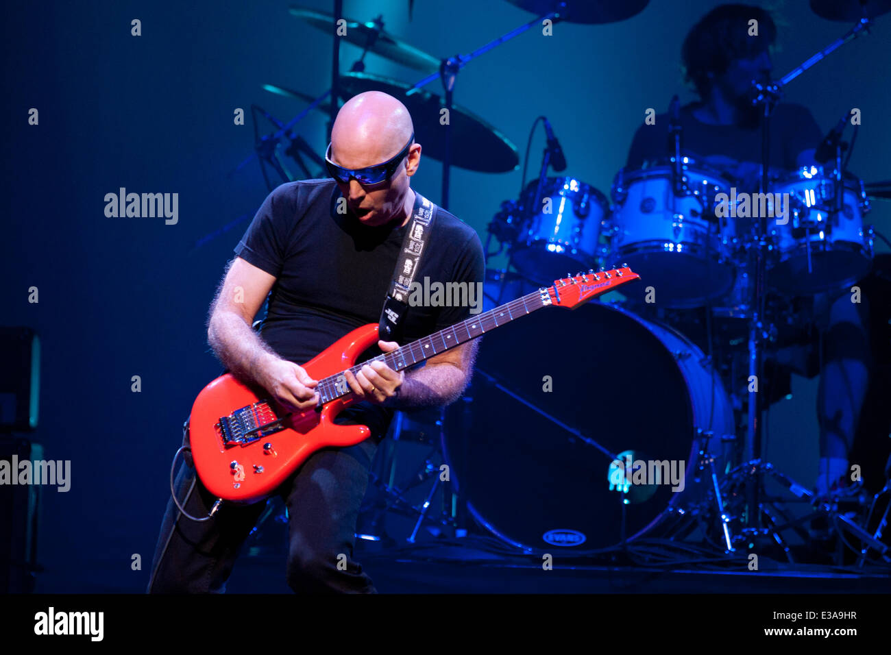 Joe Satriani performing at Austin City Limits Live at the Moody Theater  Featuring: Joe Satriani Where: Austin, TX, United State Stock Photo