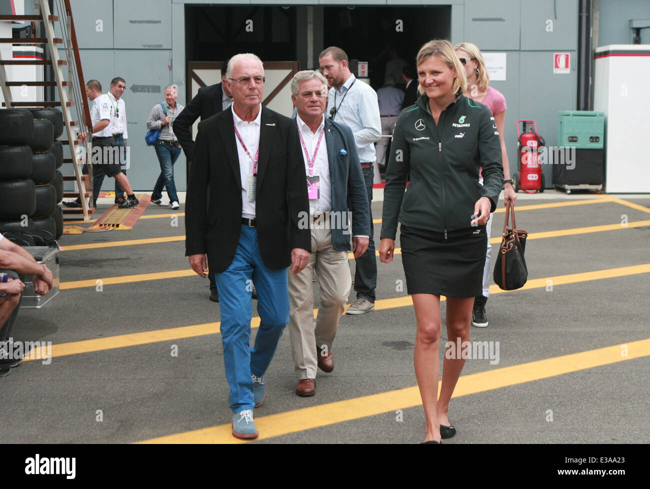 2013 F1 Italian Grand Prix - Celebrity Sightings Featuring: Franz