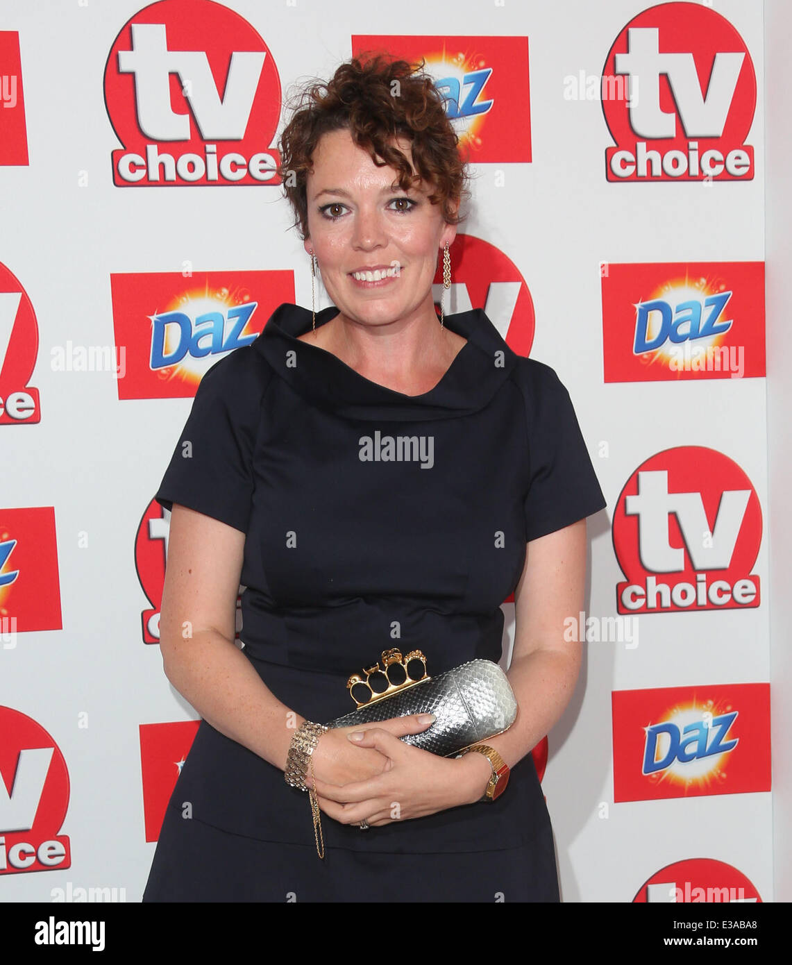 The TVChoice Awards 2013 held at the Dorchester - Arrivals  Featuring: Olivia Coleman Where: London, United Kingdom When: 09 Sep Stock Photo
