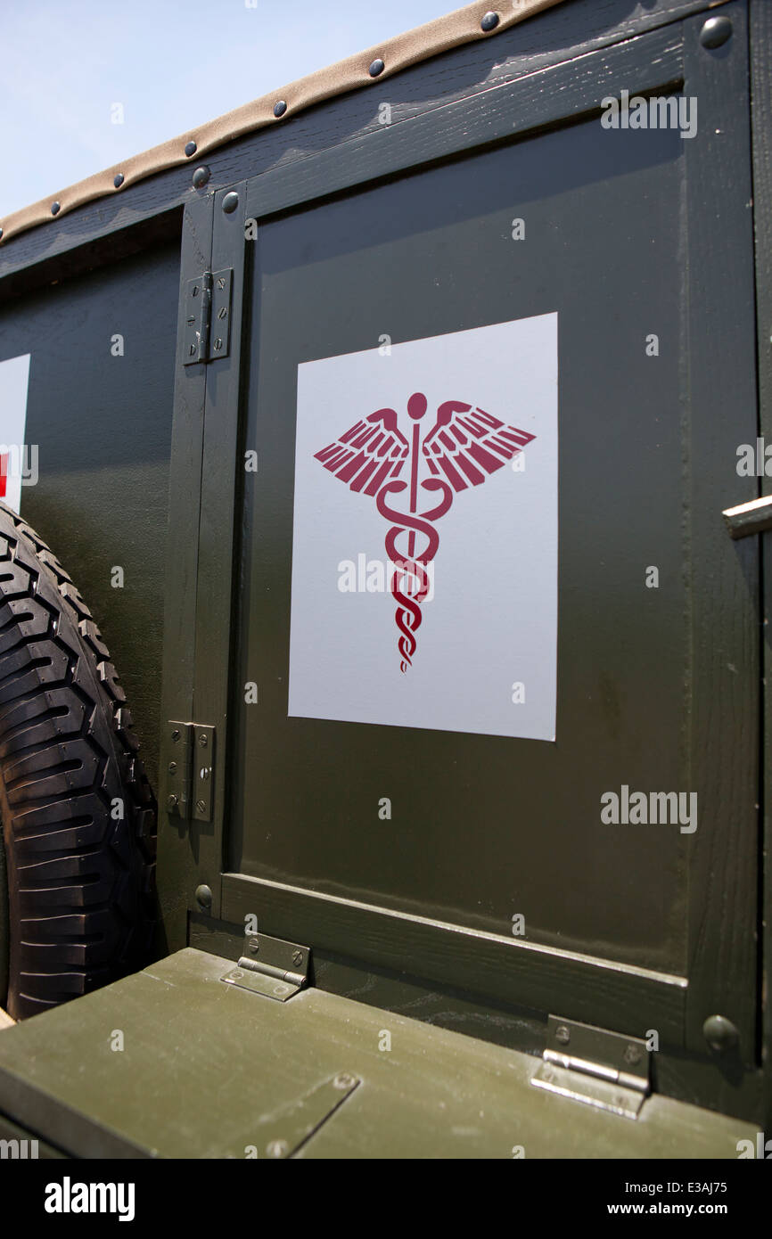 WWI era US Army ambulance - USA Stock Photo - Alamy