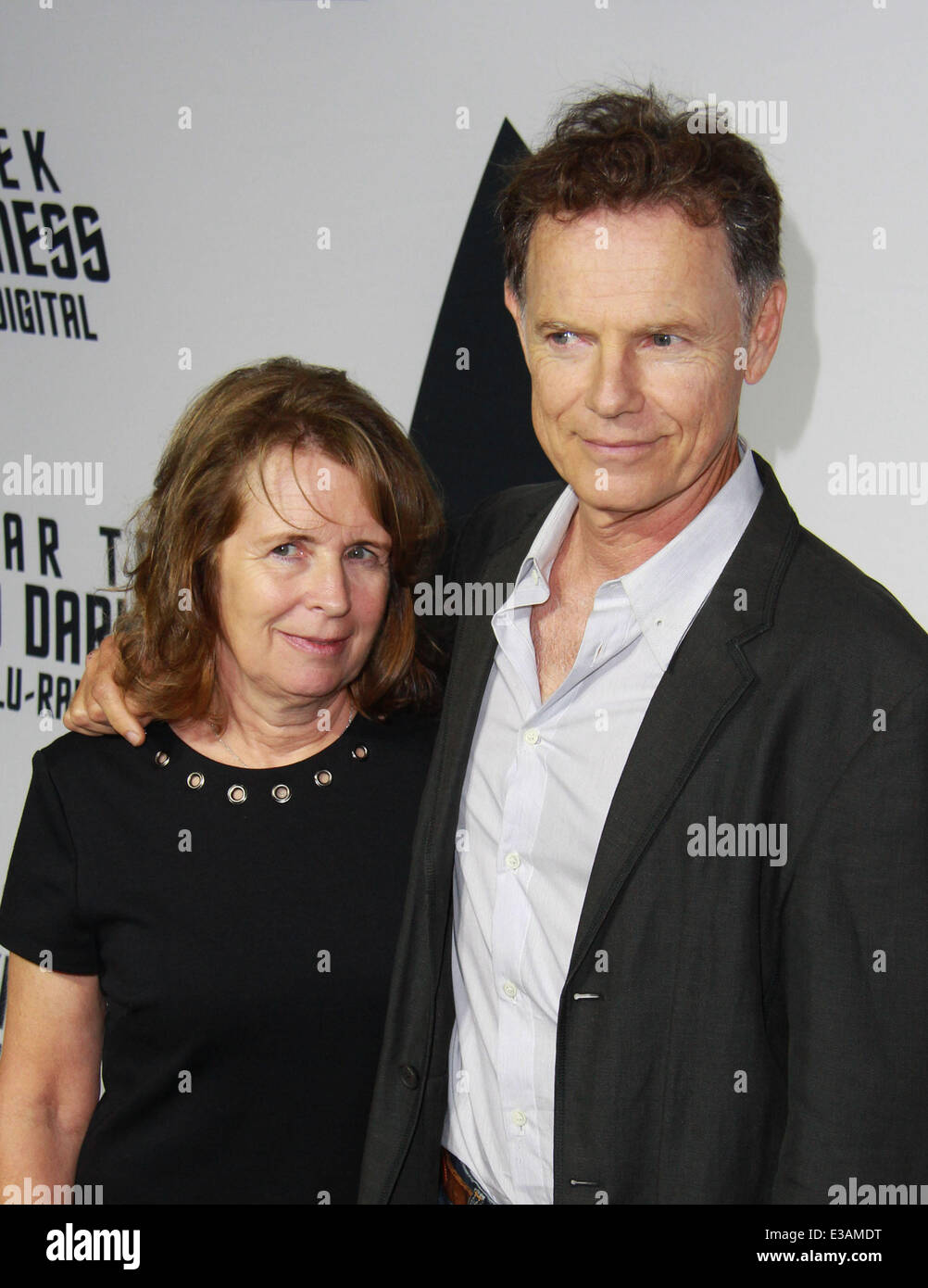 Paramount Pictures Celebrates The Blu-ray And DVD Debut Of 'Star Trek: Into Darkness' Held at California Science Center  Featuring: Susan Devlin,Bruce Greenwood Where: Los Angeles, California, United States When: 11 Sep 2013 Stock Photo