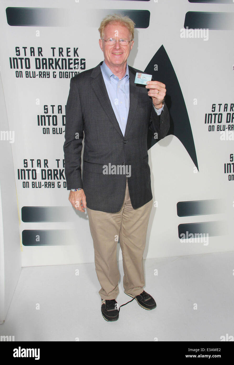 Paramount Pictures Celebrates The Blu-ray And DVD Debut Of 'Star Trek: Into Darkness' Held at California Science Center  Featuring: Ed Begley Jr. Where: Los Angeles, California, United States When: 11 Sep 2013 Stock Photo