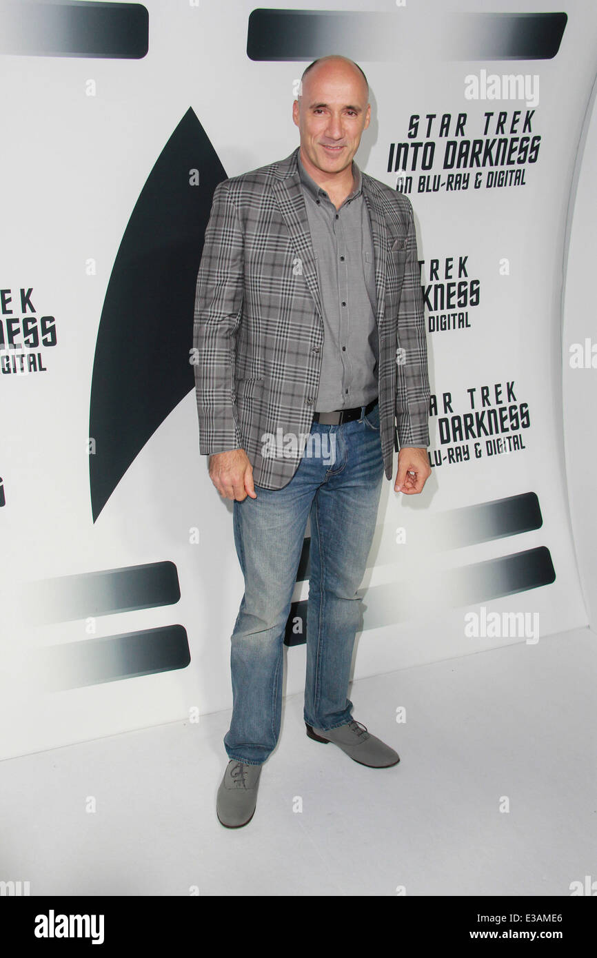 Paramount Pictures Celebrates The Blu-ray And DVD Debut Of 'Star Trek: Into Darkness' Held at California Science Center  Featuring: Neville Page Where: Los Angeles, California, United States When: 11 Sep 2013 Stock Photo