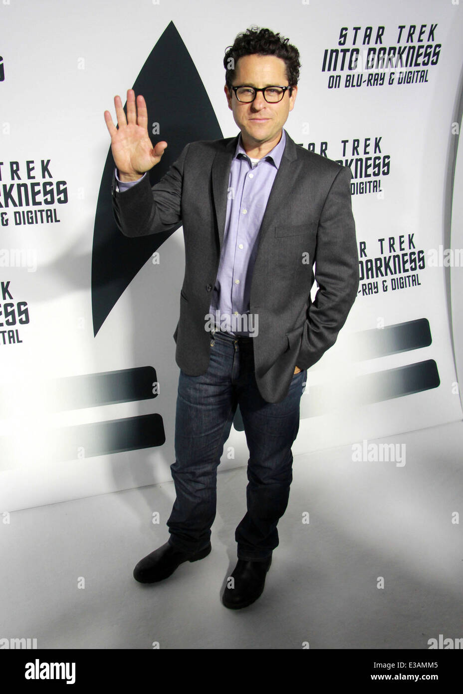Paramount Pictures Celebrates The Blu-ray And DVD Debut Of 'Star Trek: Into Darkness' Held at California Science Center  Featuring: J.J. Abrams Where: Los Angeles, California, United States When: 11 Sep 2013 Stock Photo