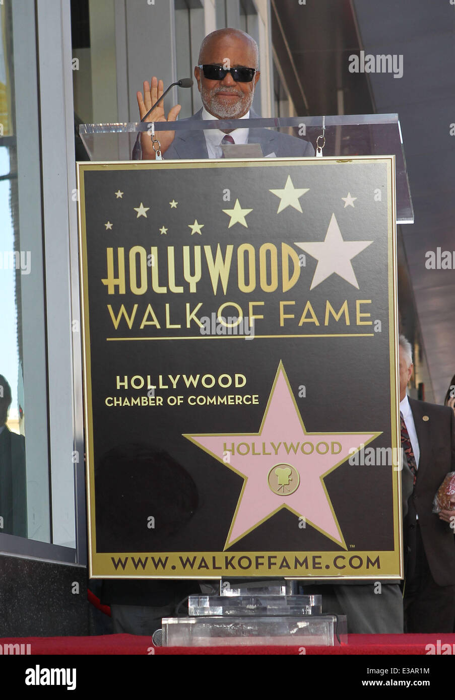 Barry White Honored With A Star On The Hollywood Walk Of Fame Featuring ...