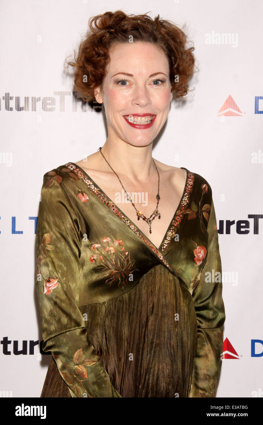Off-Broadway play The Old Friends opening night after party held at the Signature Theatre.  Featuring: Veanne Cox Where: New York, NY, United States When: 13 Sep 2013 Stock Photo