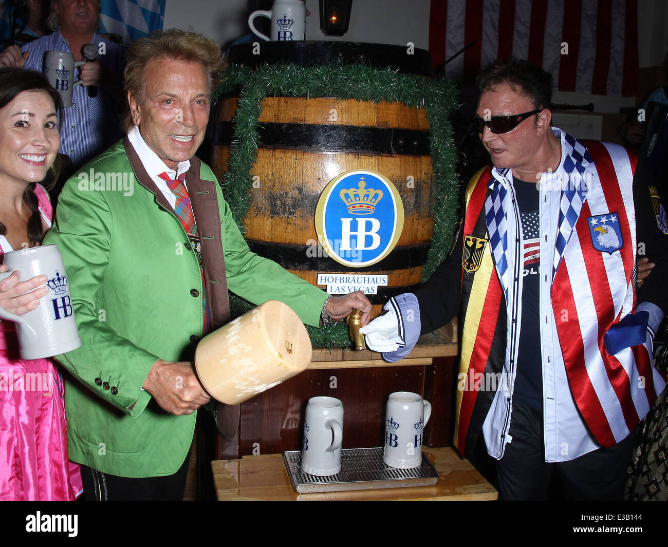 Siegfried Roy Kick Off The 10th Annual Oktoberfest At