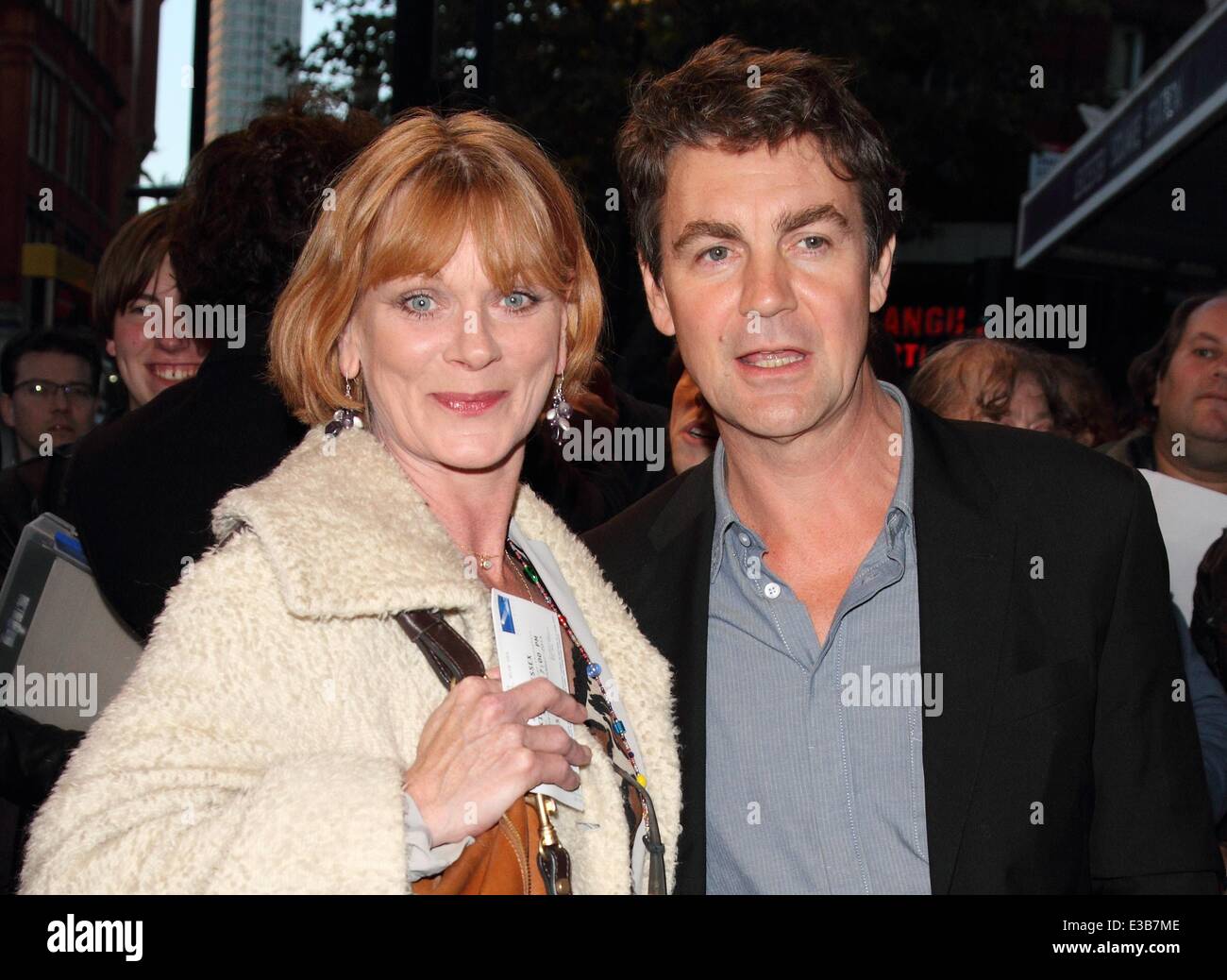 Press Night for 'Barking in Essex' at Wyndhams Theatre Featuring