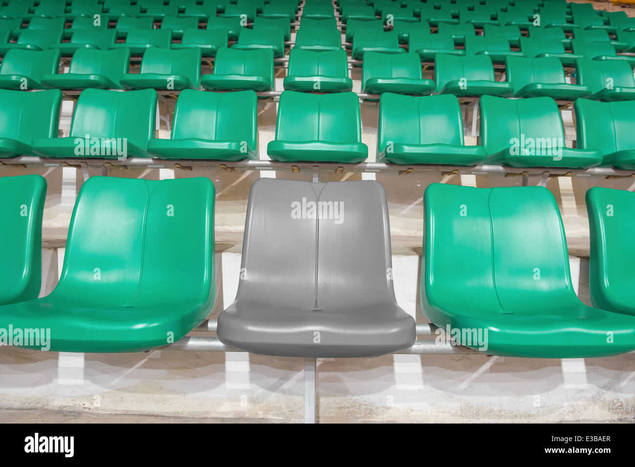 Stadium seat hires stock photography and images Alamy