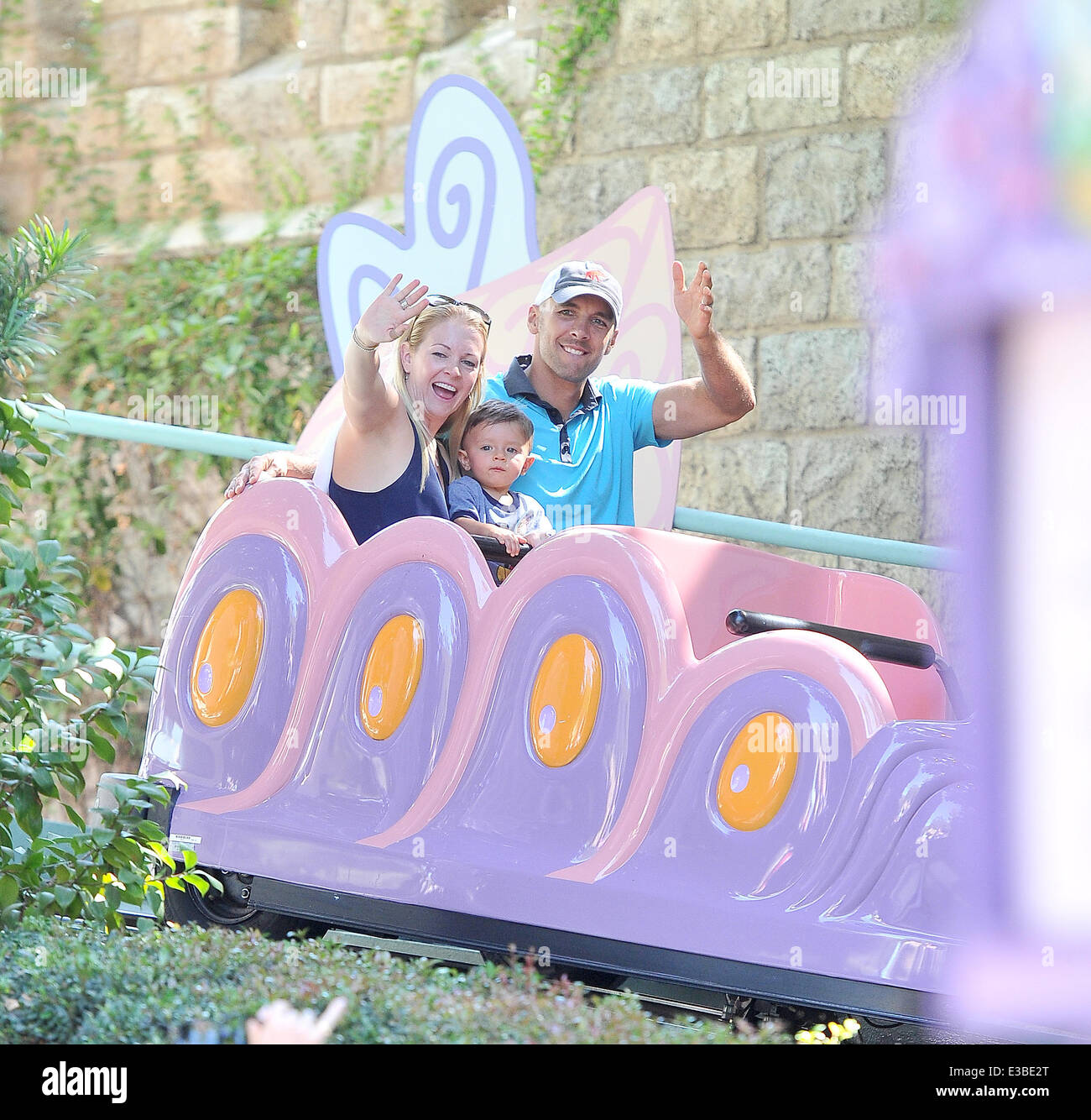 Melissa Joan Hart celebrates her son Tucker's 1st birthday at(02)