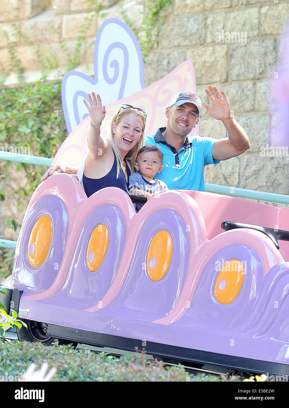 Melissa Joan Hart celebrates her son Tucker's 1st birthday at(02)