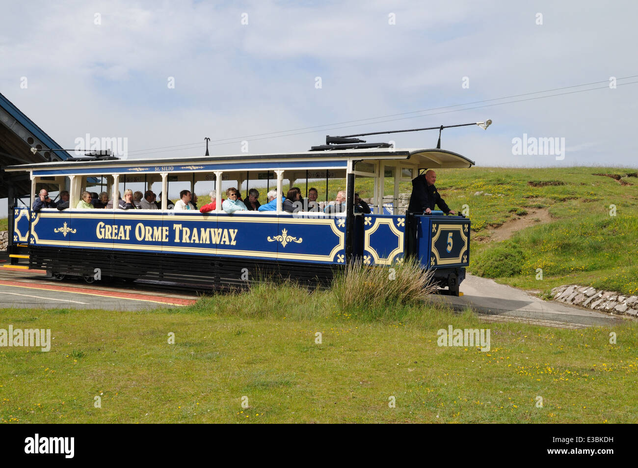 Great Orme Tramway Llandudno Conwy Wales Cymru UK GB Stock Photo Alamy