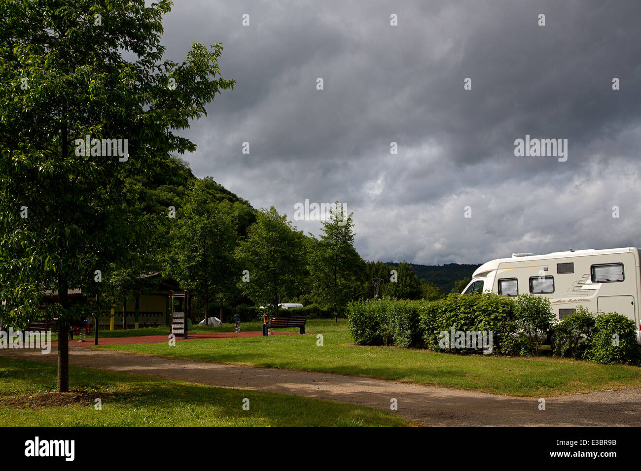 French camping baume les dames hi-res stock photography and images - Alamy