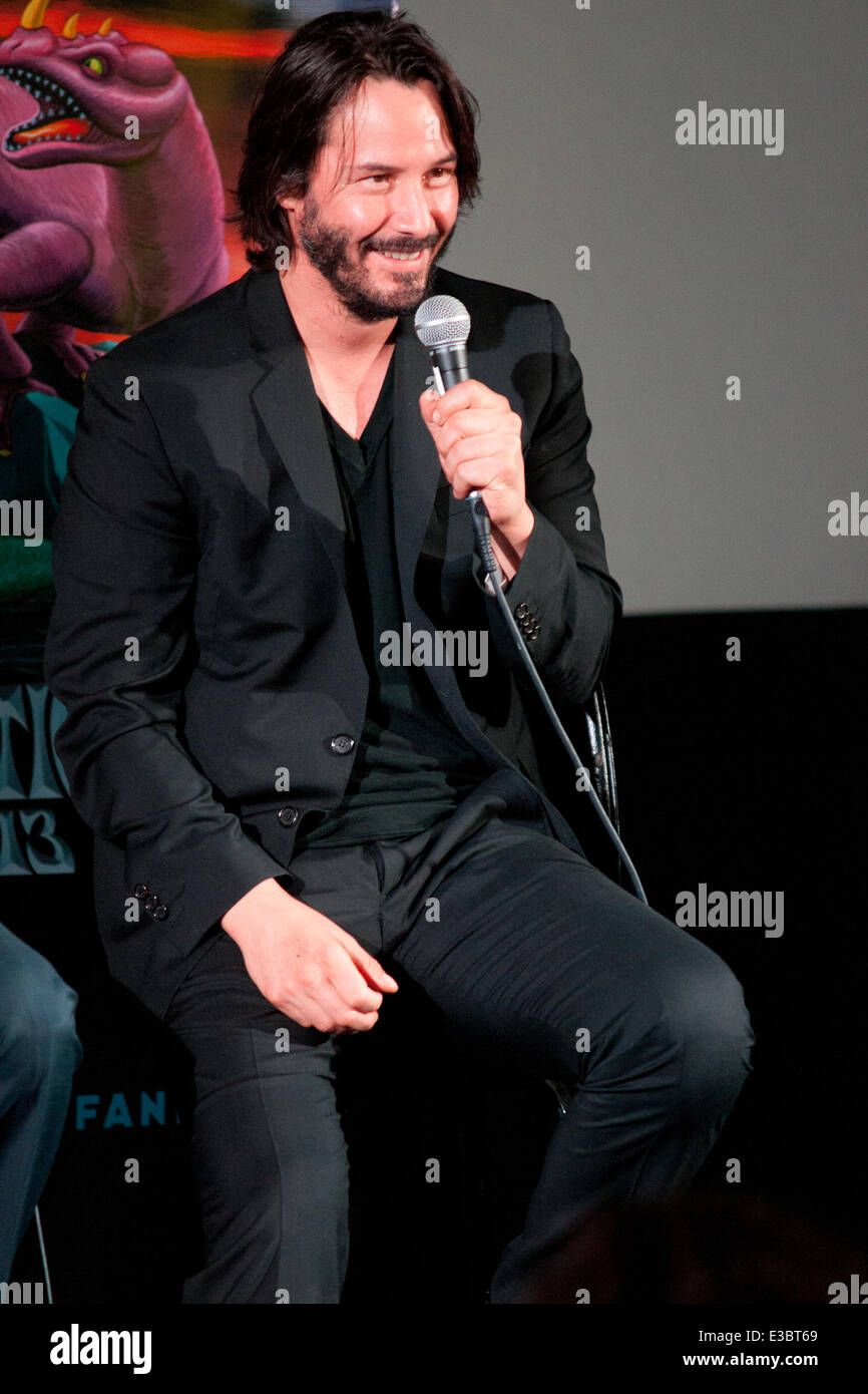 Keanu Reeves Decatur Tx Man of Tai Chi at Fantastic Fest in Austin, Texas. Featuring: Keanu ...