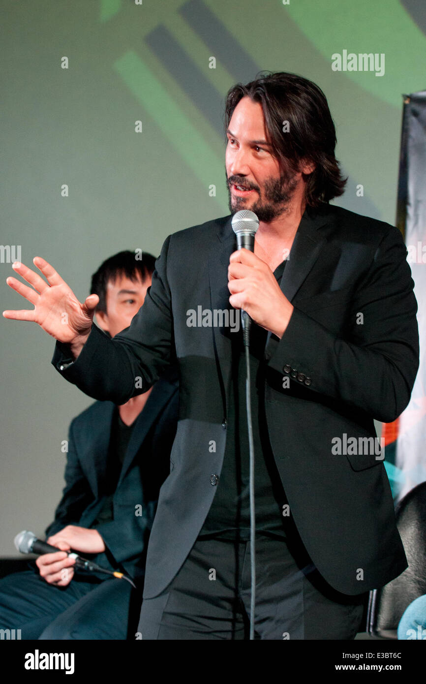 Keanu Reeves Decatur Tx Man of Tai Chi at Fantastic Fest in Austin, Texas. Featuring: Keanu ...