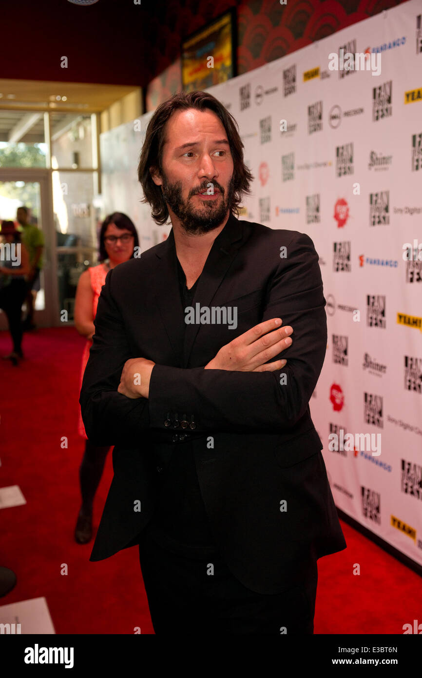 Keanu Reeves Decatur Tx Man of Tai Chi at Fantastic Fest in Austin, Texas. Featuring: Keanu ...