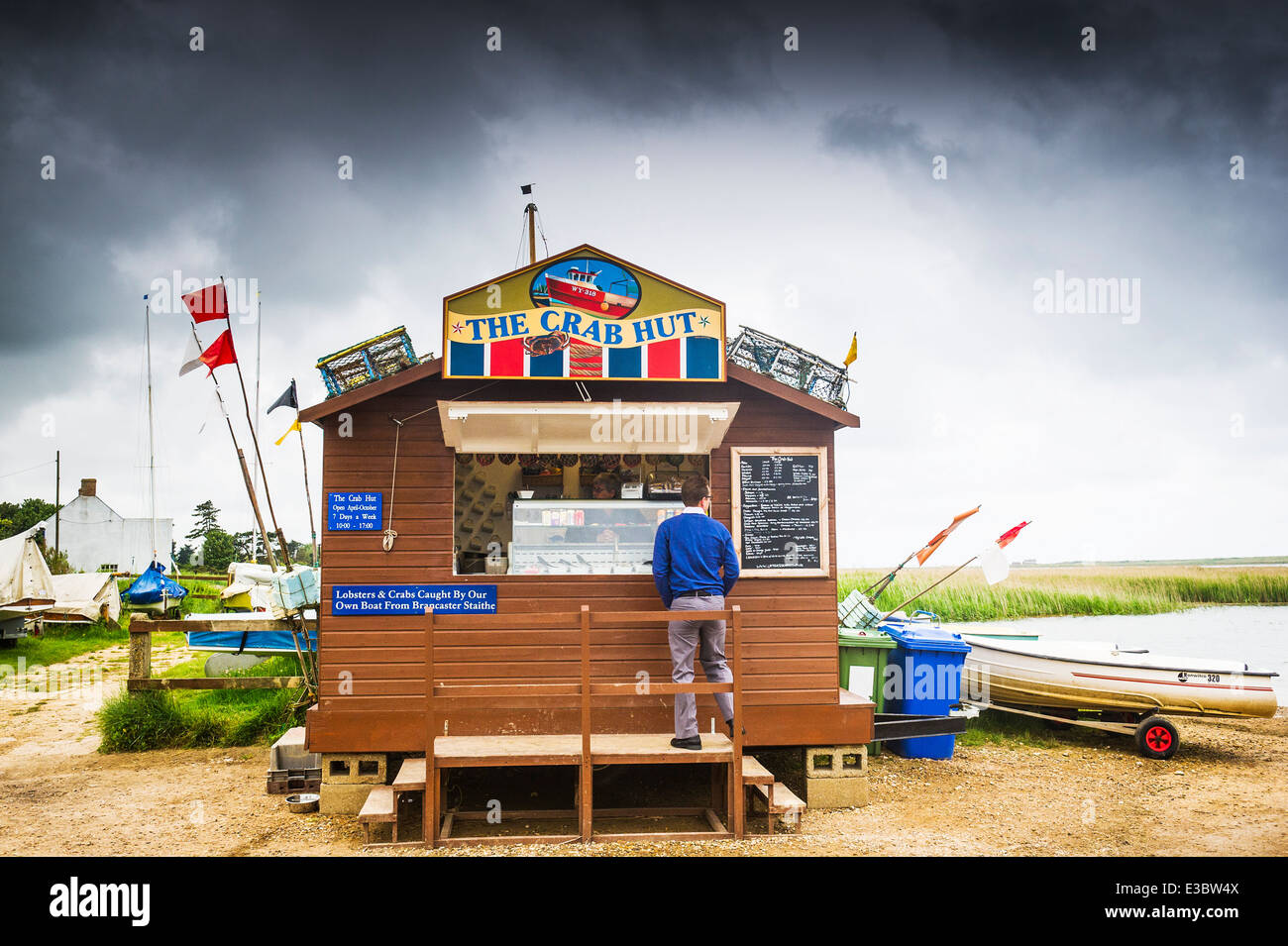 Crab hut brancaster hires stock photography and images Alamy