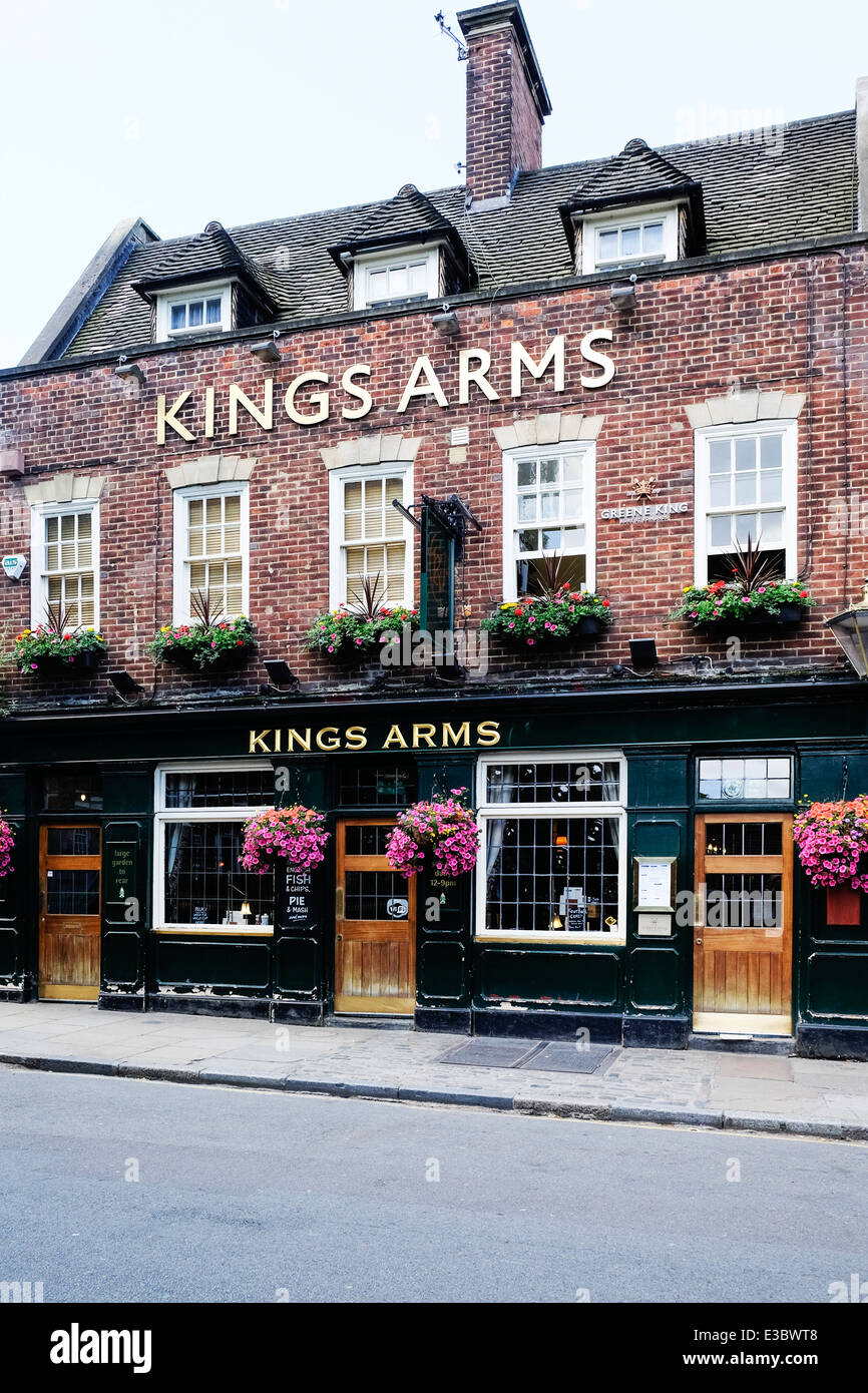 The Kings Arms public House in Greenwich Stock Photo Alamy