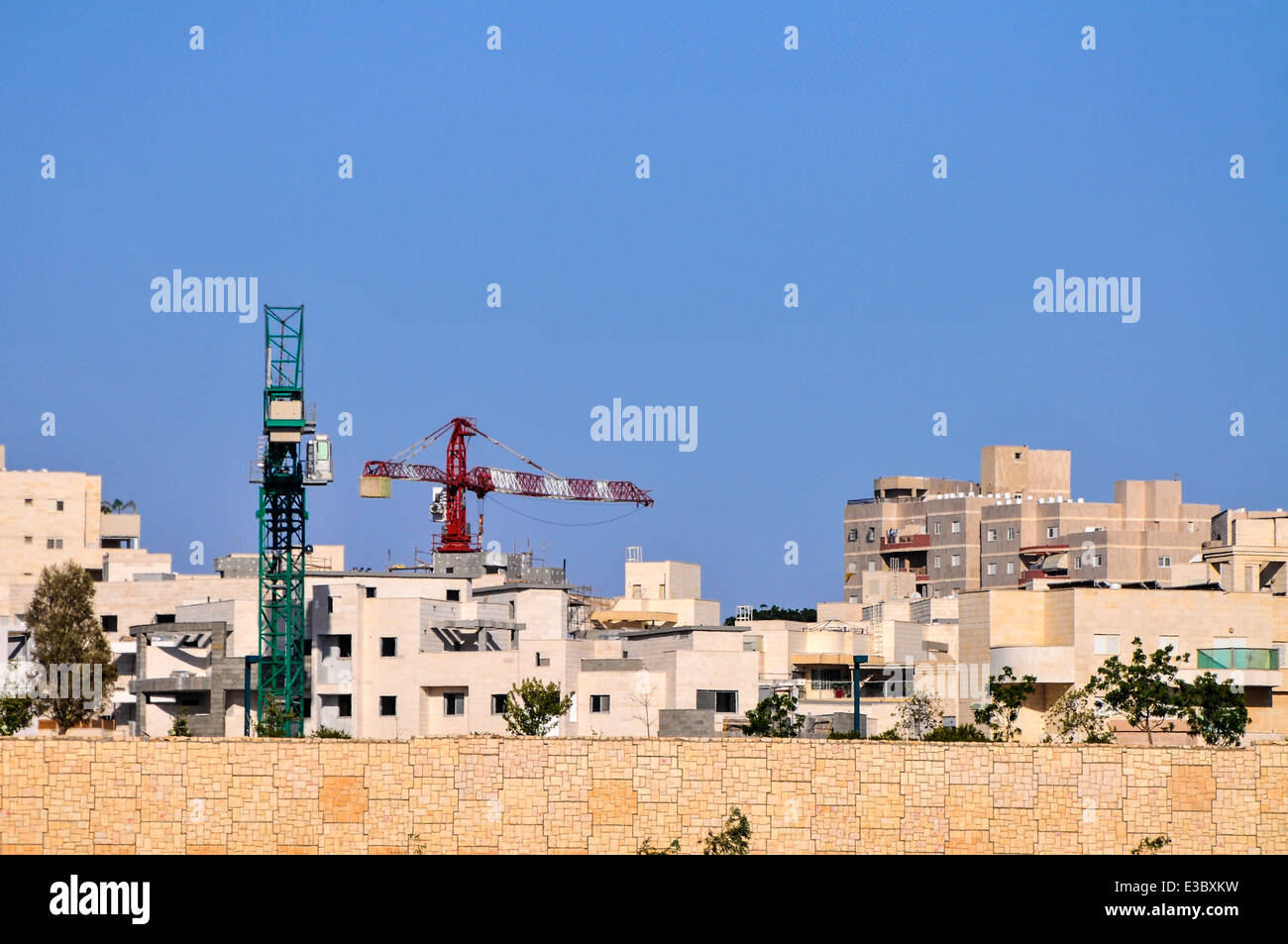 A new housing project Beer Sheva, Negev, Israel Stock Photo Alamy