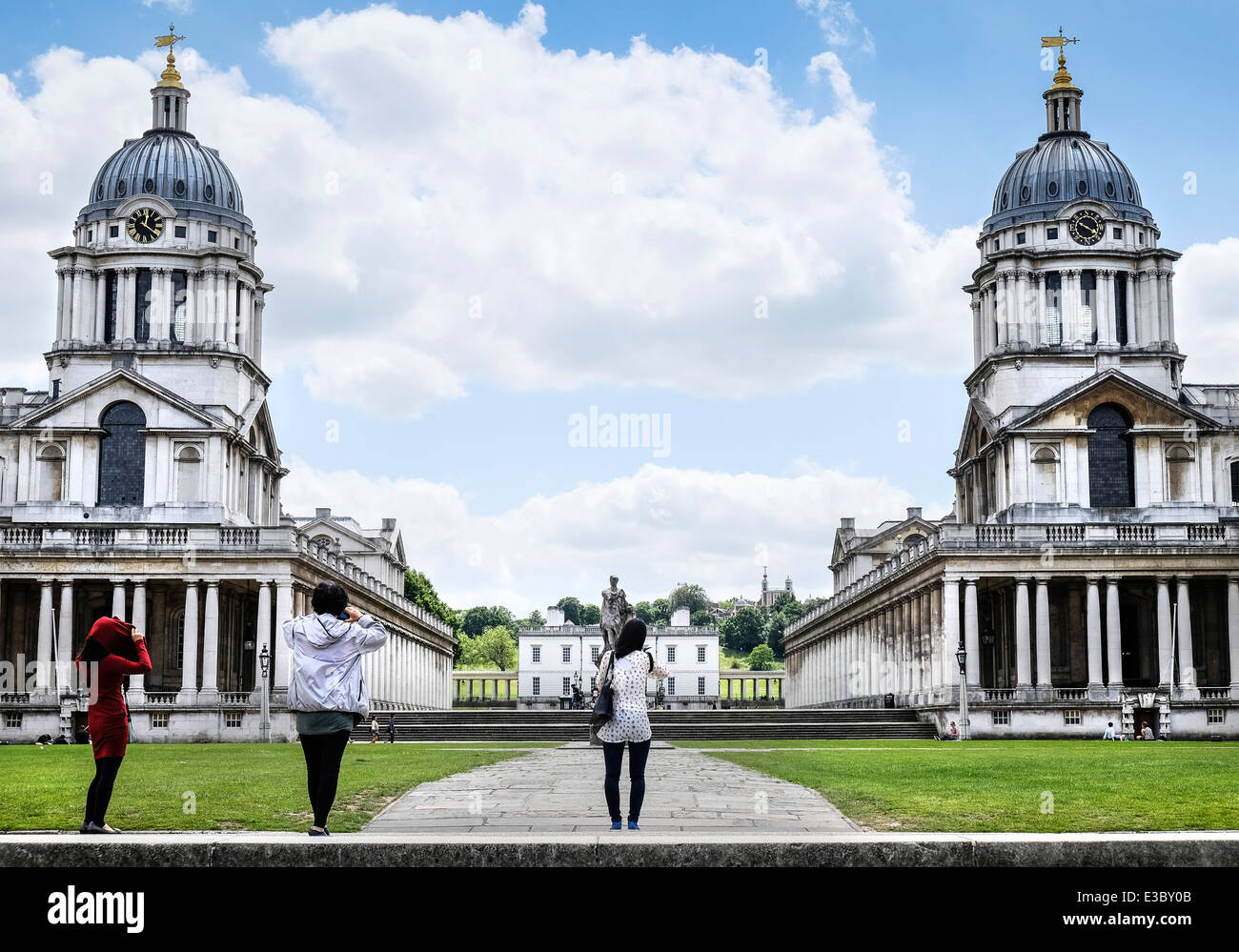 The Old Royal Naval College in Greenwich. Stock Photo
