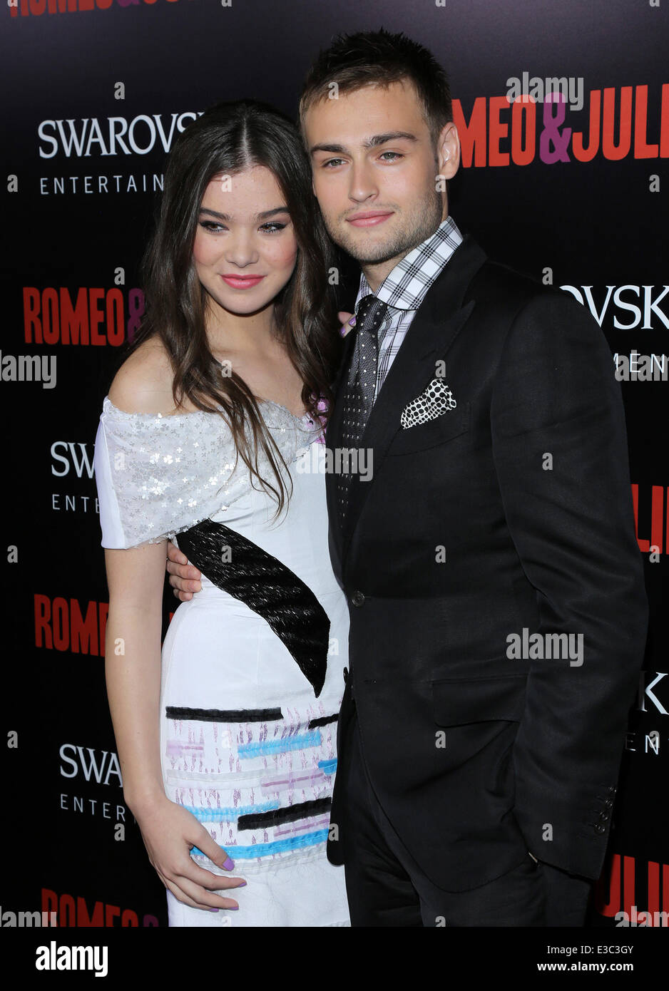 Premiere Of Relativity Media's 'Romeo and Juliet' Held at ArcLight Cinemas  Featuring: Hailee Steinfeld,Douglas Booth Where: Hollywood, California, United States When: 25 Sep 2013 Stock Photo