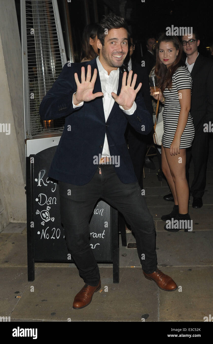 Matthew Party Spencer Matthews - book launch party held at Sanctum Soho Hotel ...