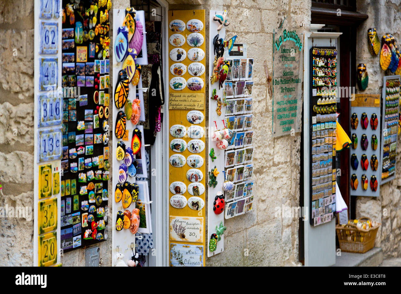 Souvenir Shop in Les Beaux, Provence,