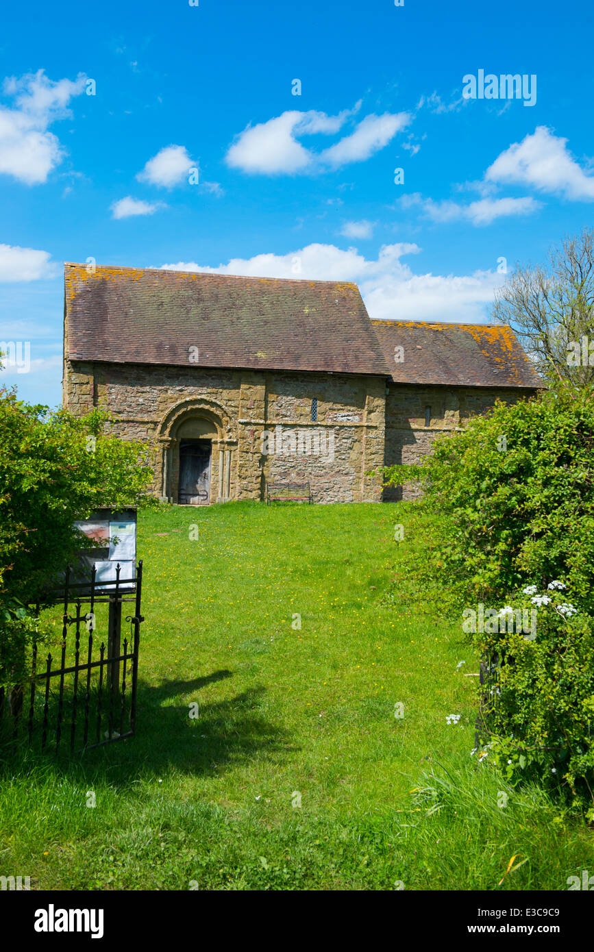 Heath Chapel, Heath, Shropshire, England Stock Photo