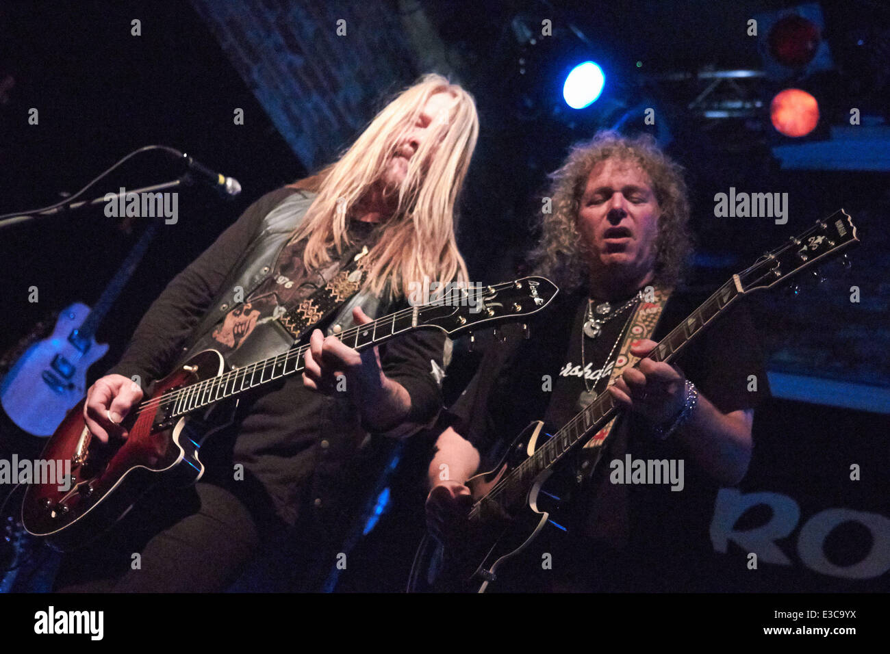 Californian Hard Rock/Heavy Metal band Y&T in concert at The Brook, Southampton. Featuring John