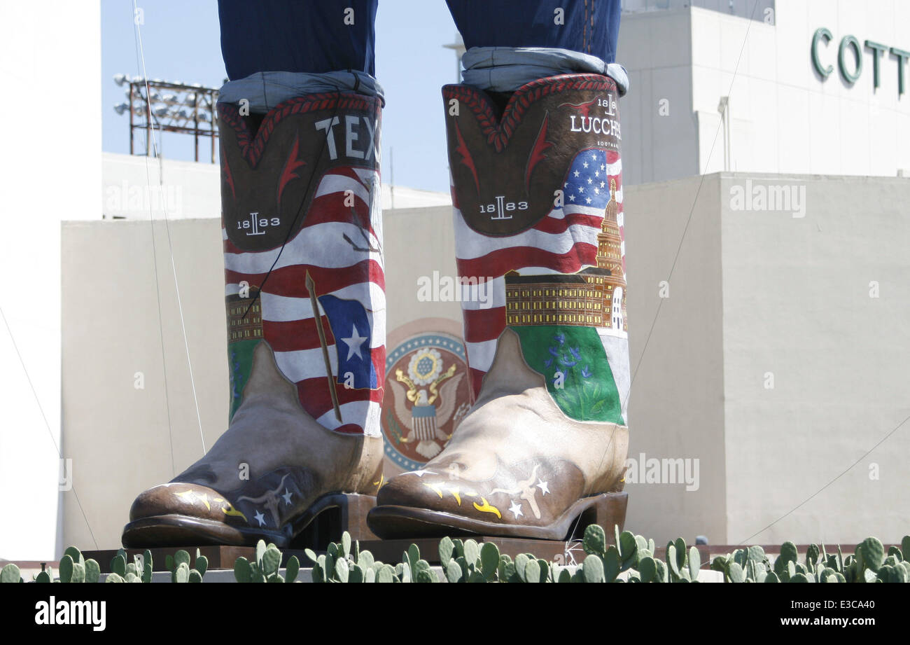 Big Tex returns to the State Fair of Texas. Big Tex caught fire at the