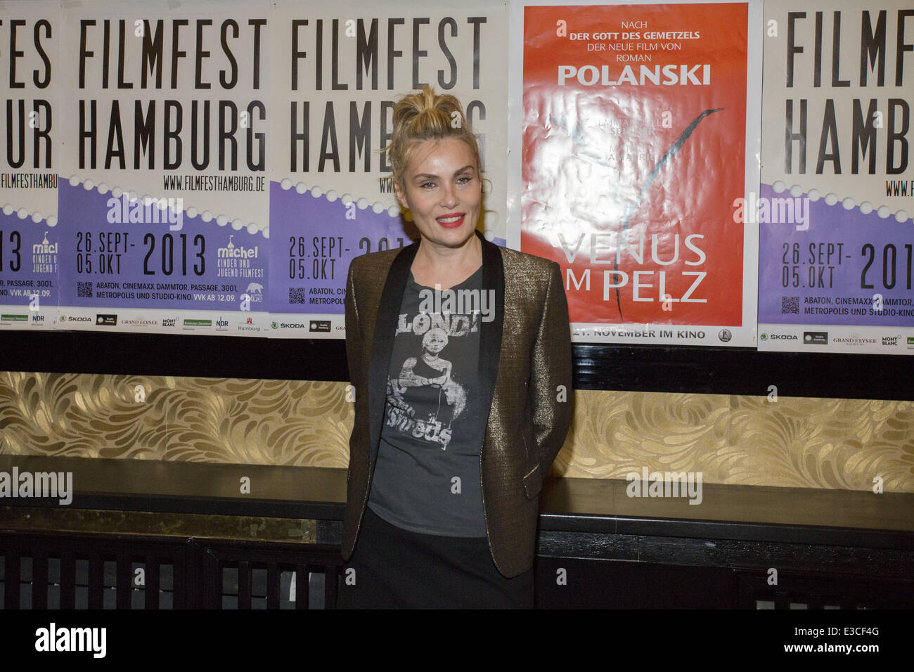 Filmfest Hamburg 2013 - Venus im Pelz - Premiere  Featuring: Emmanuelle Seigner Where: Hamburg, Germany When: 29 Sep 2013 Stock Photo