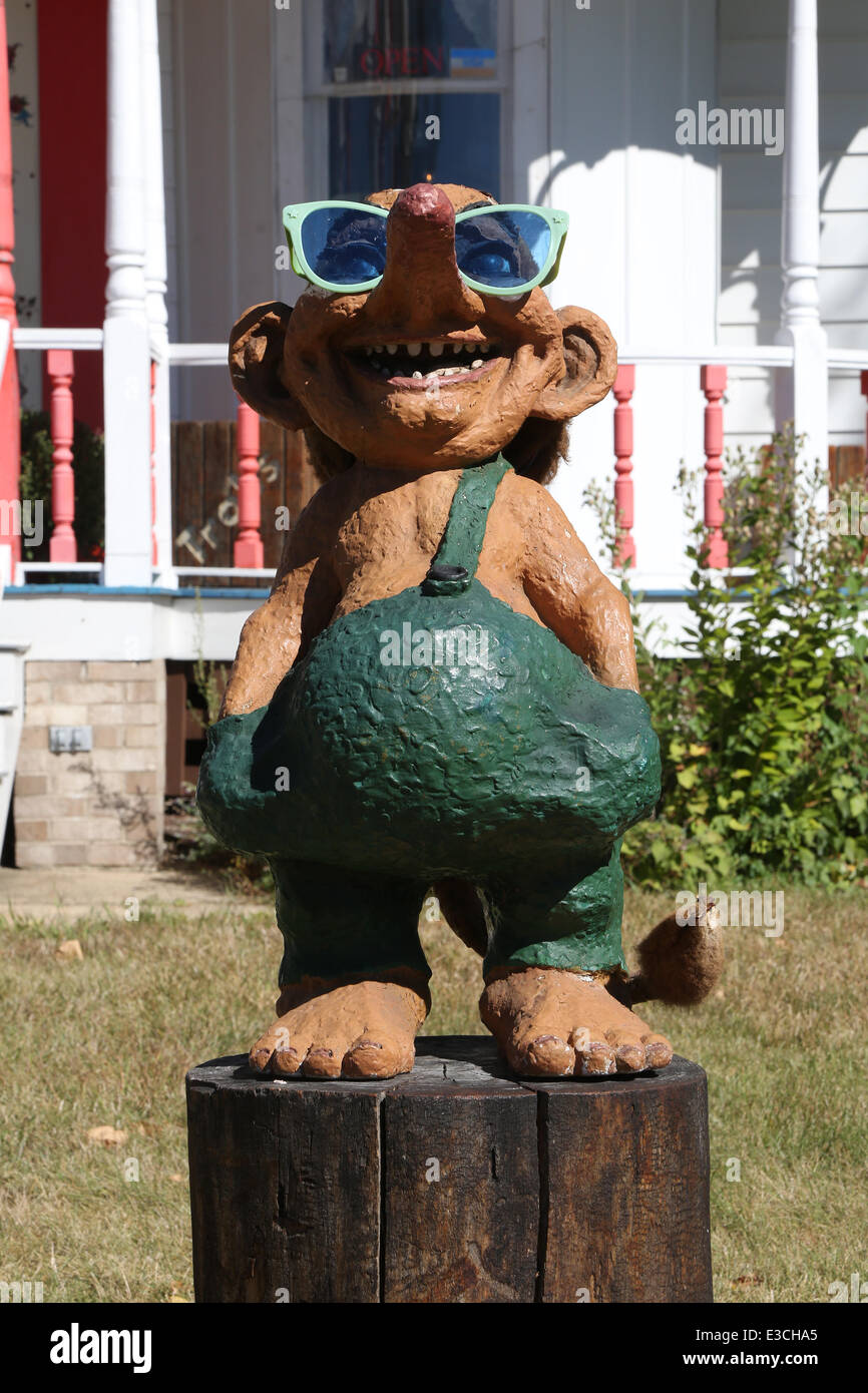 The Mount Horeb area is known as the Troll capital of the world. It was