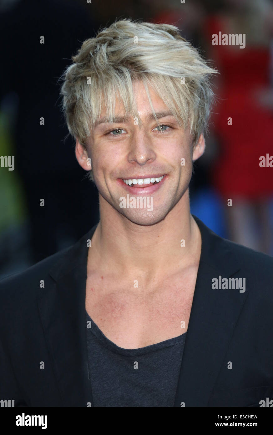 UK premiere of Filth held at the Odeon - Arrivals  Featuring: Mitch Hewer Where: London, United Kingdom When: 30 Sep 2013 Stock Photo