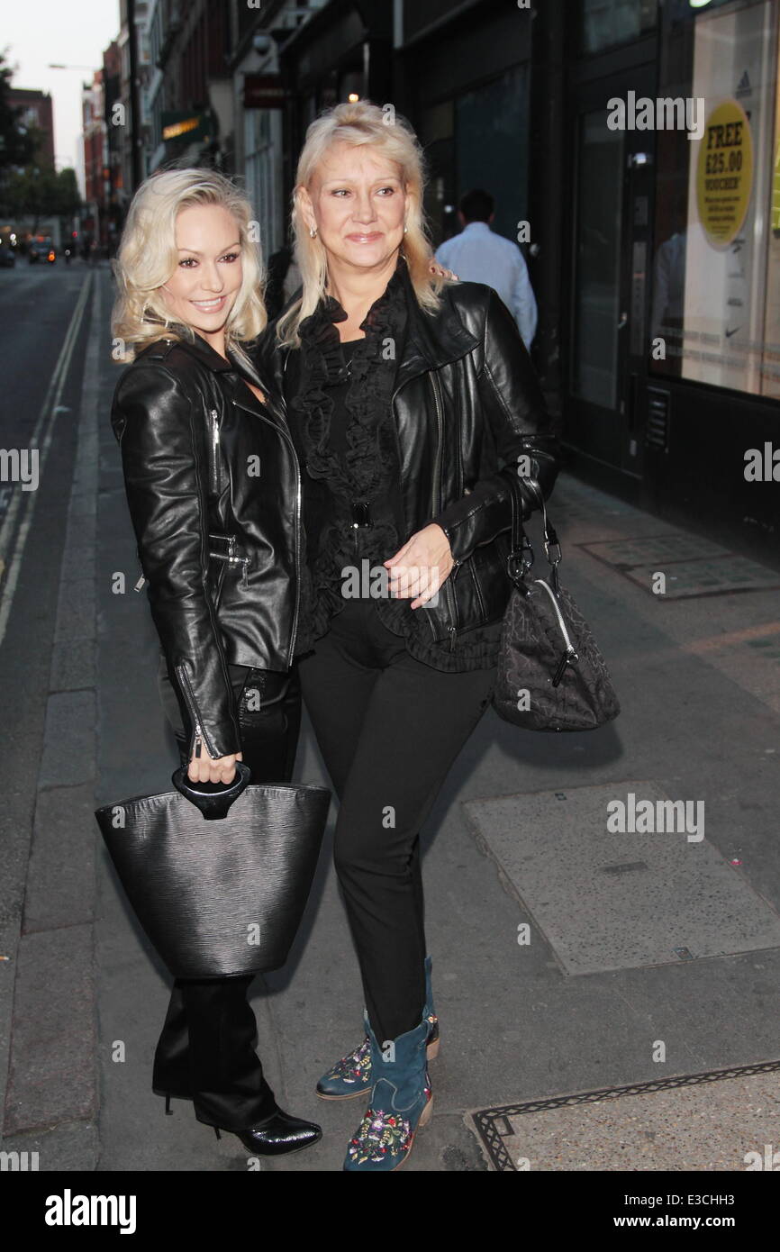Joe Calzaghe and Kristina Rihanoff The British Fashion Awards held at the S...