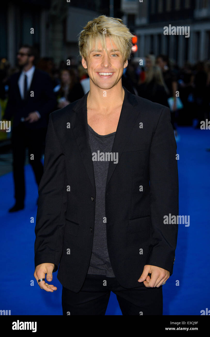 'Filth' Uk Film Premiere at Odeon West End - Arrivals Where: London, United Kingdom When: 30 September 2013  Featuring: Mitch Hewer Where: London, United Kingdom When: 30 Sep 2013 Stock Photo