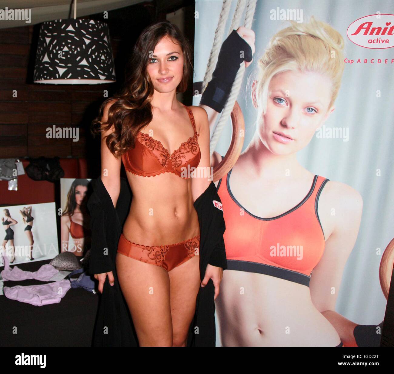 Mikayla Carr models for Anita Unique Bodywear at 'Designer's Night Out' at  Sofitel to kick off L.A. Fashion week Featuring: Mikayla Carr Where: Los  Angeles, CA, United States When: 04 Oct 2013