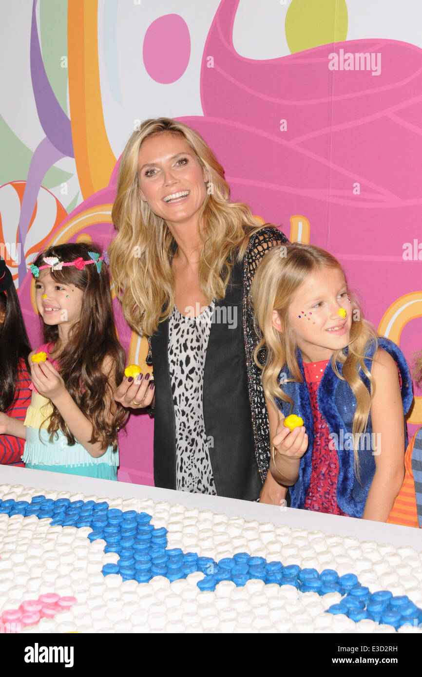Heidi Klum presents her holiday "Truly Scrumptious" collection for