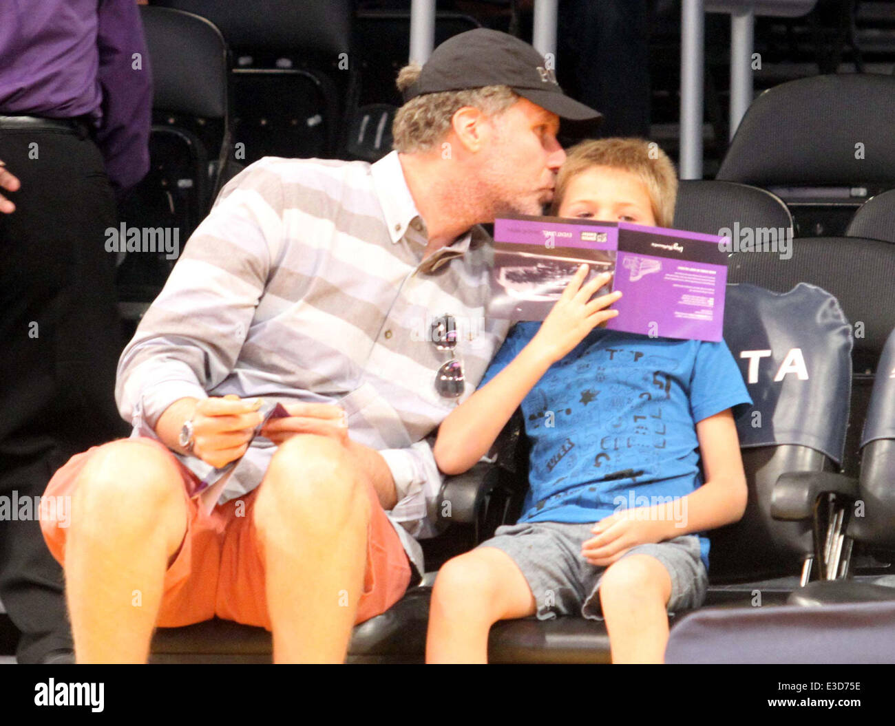 Will Ferrell and his son Mattias Paulin Ferrell attend the Los Angeles