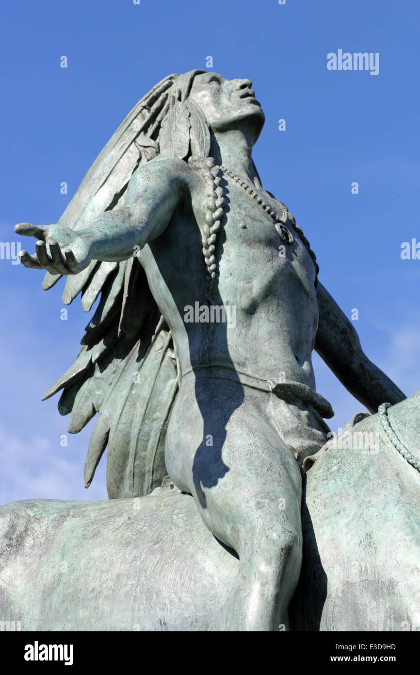 Appeal to the Great Spirit, 1909 sculpture by Cyrus Edward Dallin