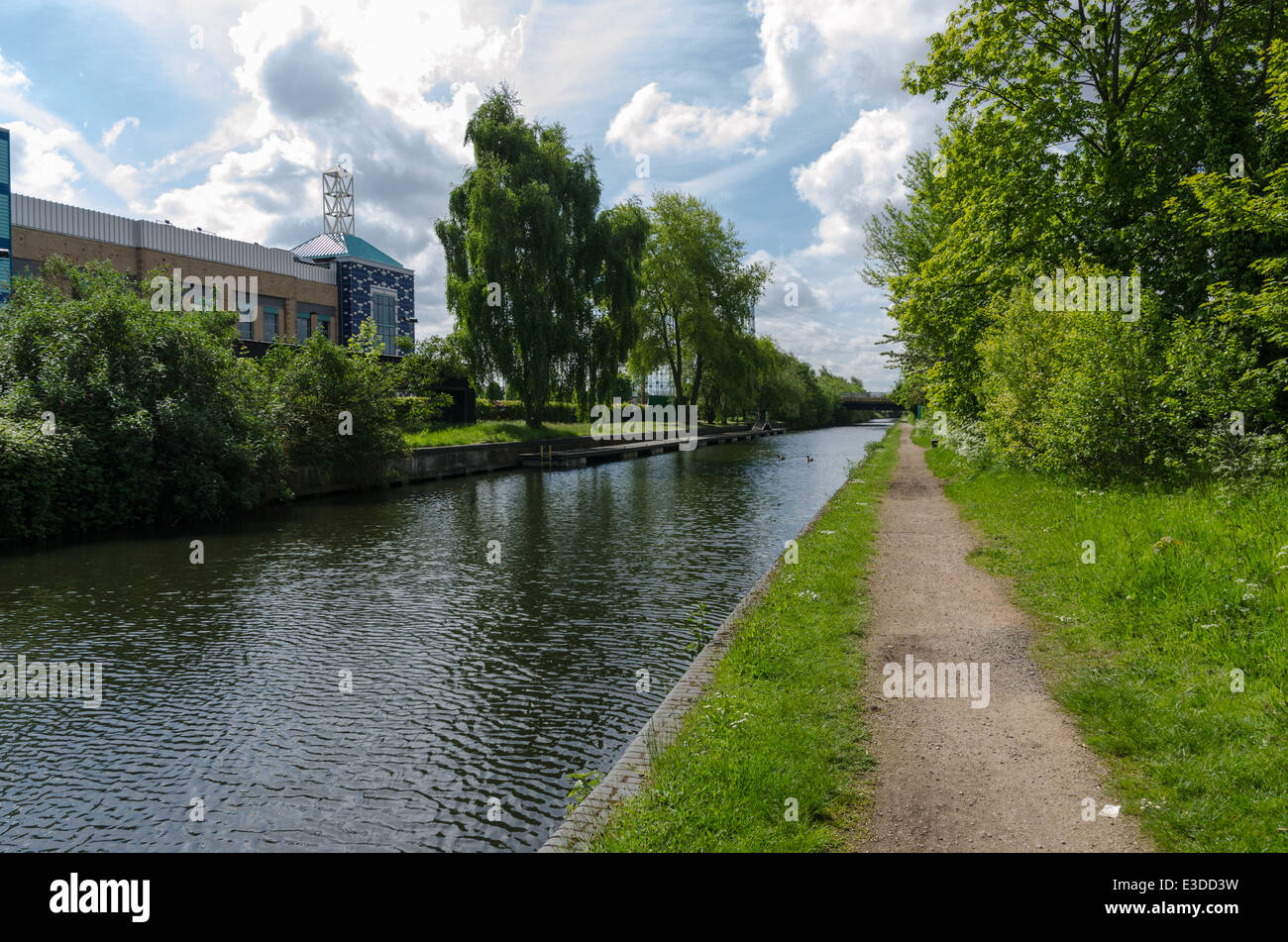 The River Rea at Nechells in the centre of Birmingham by Gravelly Hill