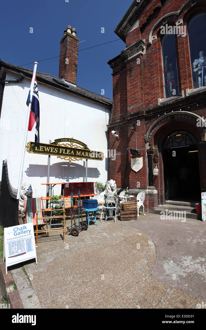 Lewes Flea Market Centre, Lewes, East Sussex Stock Photo Alamy