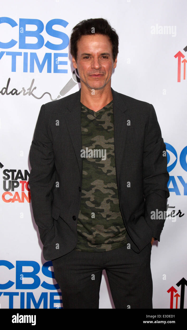 CBS After Dark - A Evening of Laughter benefiting stand up to cancer at The Comedy Store  Featuring: Christian LeBlanc Where: West Hollywood, California, United States When: 08 Oct 2013 Stock Photo
