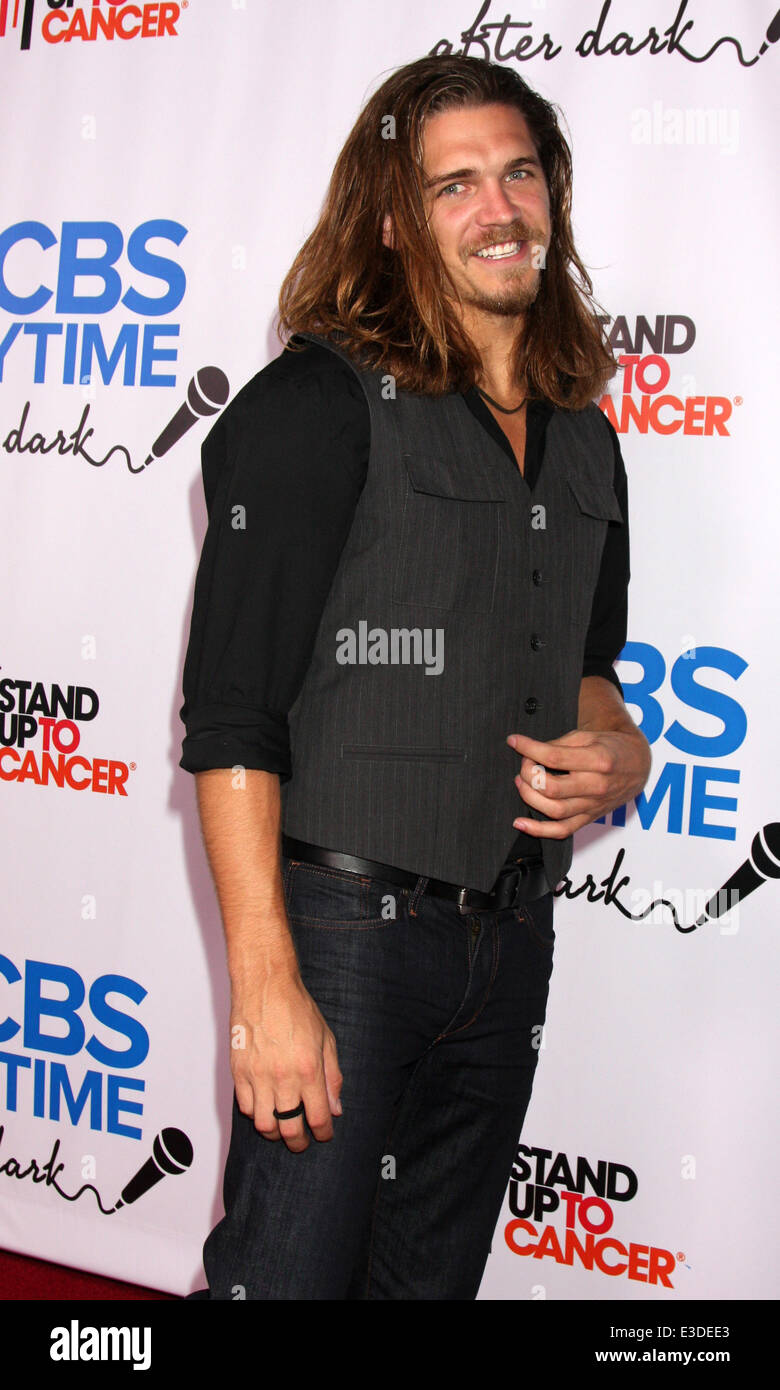 CBS After Dark - A Evening of Laughter benefiting stand up to cancer at The Comedy Store  Featuring: Malcolm Freberg Where: West Hollywood, California, United States When: 08 Oct 2013 Stock Photo