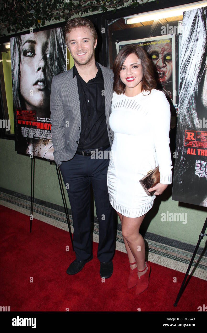 Los Angeles premiere of 'All The Boys Love Mandy Lane' at The CineFamily -  Red Carpet Arrivals