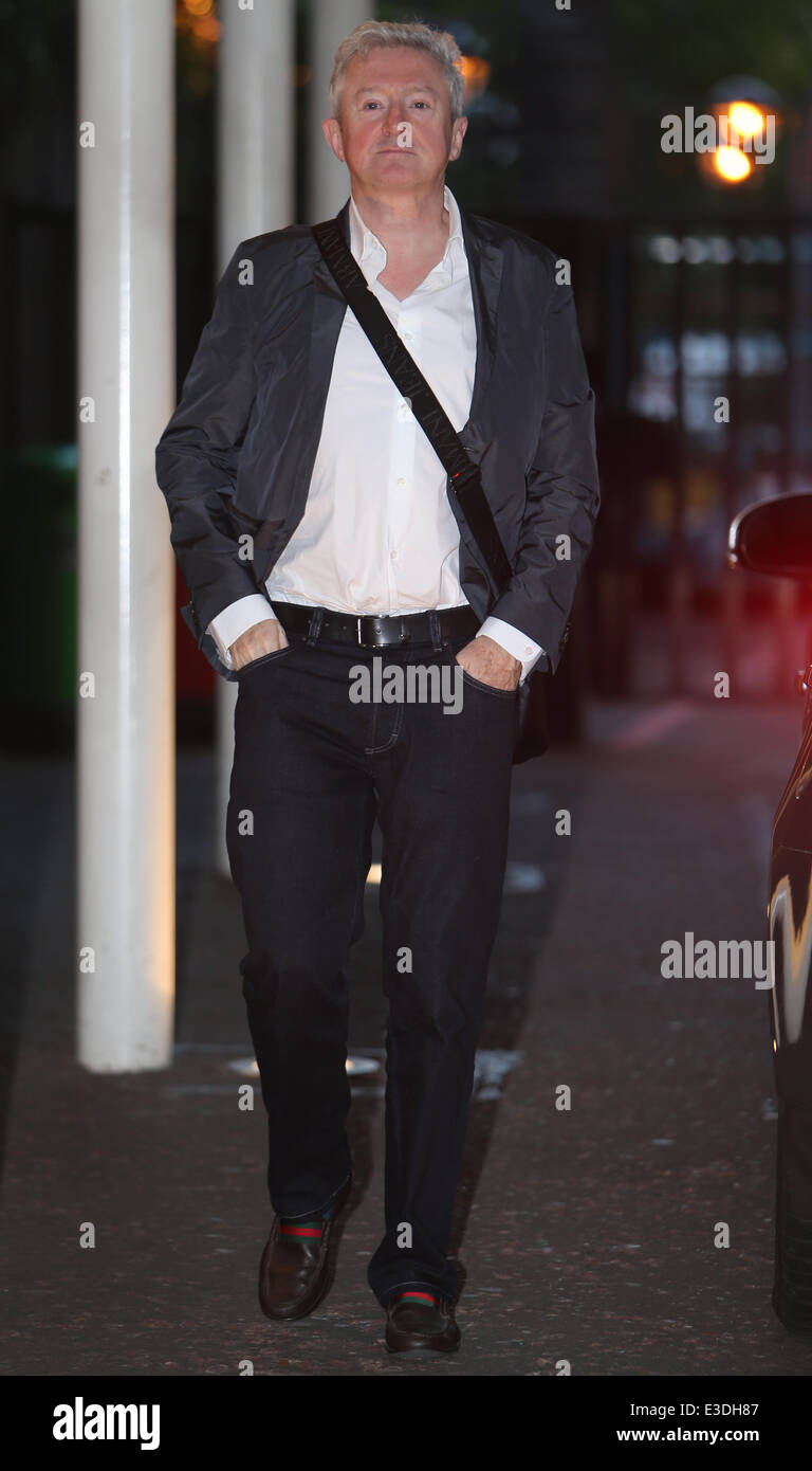 Louis Walsh outside the ITV studios Featuring: Louis Walsh Where